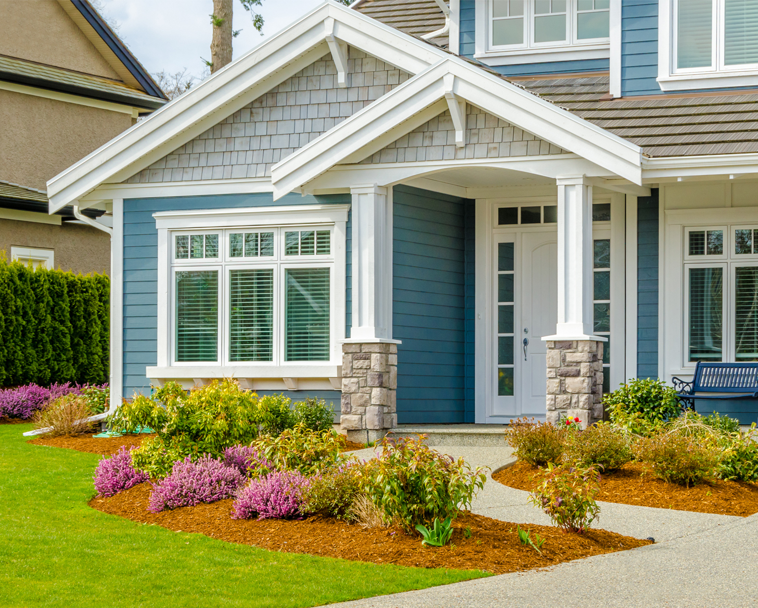 Newly constructed home